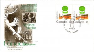 Canada 1974 FDC - Agricultural Education - Guelph - Pair - F78905