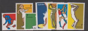 Australia Sc#590-596 MNH