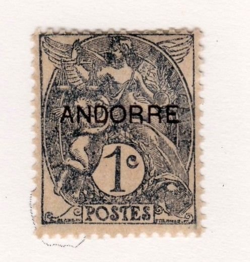 Andorra (Fr.)       1        MH OG