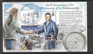 PITCAIRN ISLANDS SGMS774 2008 DISCOVERY OF COMMUNITY FINE USED