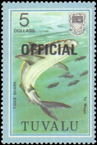 Tuvalu  #O1-O19, Complete Set(19), 1981, Never Hinged