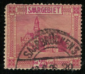 SAAR GEBIET 25 Cents Germany (T-5387)