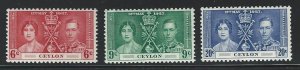 Ceylon mint hinged sc 275 - 277