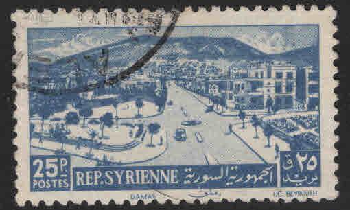 Syria Scott 355 Used 1949 stamp