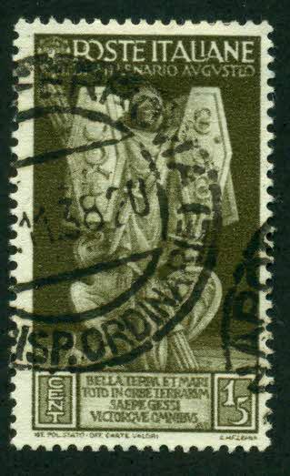 Italy 1937 SC# 378 U SCV(2014)=$1.25