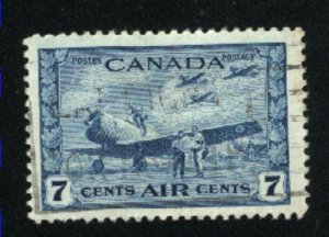 Canada #C8   u  VF 1943 PD