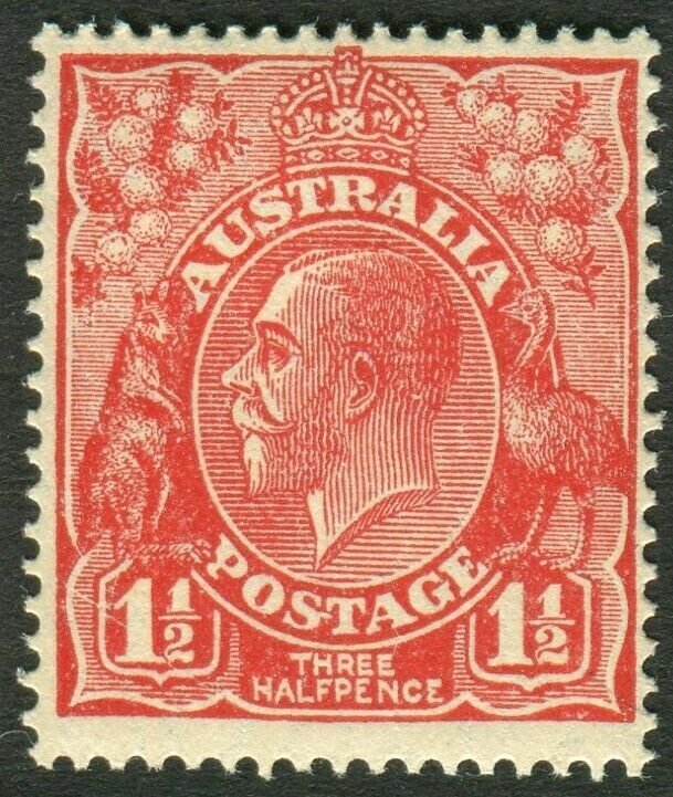 AUSTRALIA-1926 1½d Scarlet Sg 87 UNMOUNTED MINT V50689