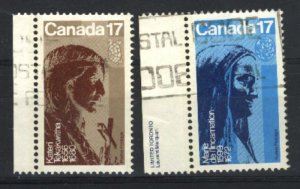 Can #885-86   -2   used VF 1981 PD