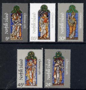 NORFOLK ISLAND - 1983 - Christmas, The Gospels - Perf 5v Set - Mint Never Hinged