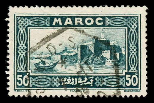 French Morocco 135 Used