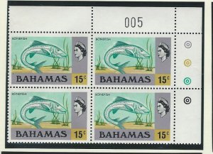 Bahamas Plate Block mnh S.C.  324