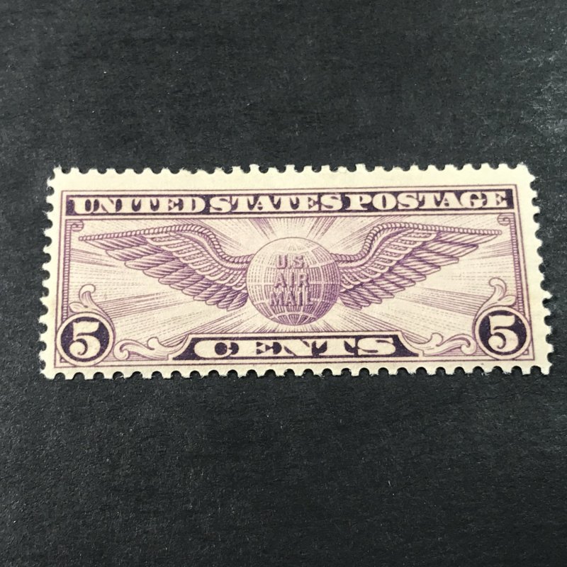 U.S. # C12--MINT//HINGED---- AIR-MAIL----VIOLET-----1930(LOTK)