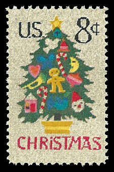 PCBstamps   US  #1508 8c Christmas - Needlepoint, MNH, (13)