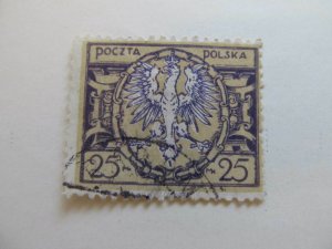 Polen Polska Poland Poland 1921-22 25m fine used stamp A13P7F21-