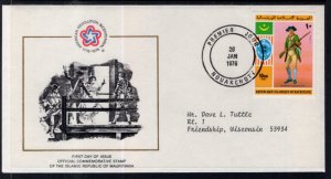 Mauritania 341 US Bicentennial Typed FDC