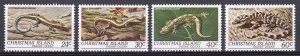 Christmas Isl, Fauna, Reptiles MNH / 1981