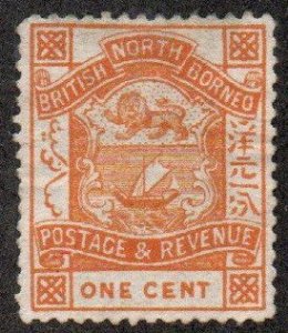 North Borneo Sc #36 Mint no gum