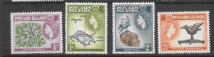 Pitcairn Islands Scott # 20 - 23 Mint short set 2019 CV $8.15