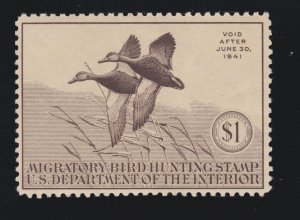 US RW7 Duck Hunting Mint F-VF OG NH SCV $250