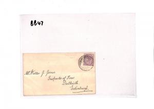 BB47 1900 GB Scotland Fifeshire Edinburgh Cover {samwells-covers}PTS