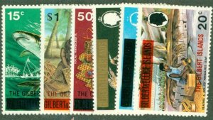 GILBERT ISLANDS 261-266  MNH SCV $12.75  BIN $7.75