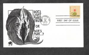 US 1611 FDC $2.00 Lantern Goldstein Cachet!