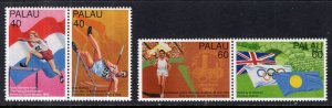 Palau 397-400 Summer Olympics MNH VF