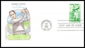 1981 Bobby Jones golf legend Sc 1933 with House of Farnam cachet