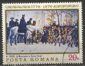 Romania; 1976: Sc. # 2603; Used Single Stamp