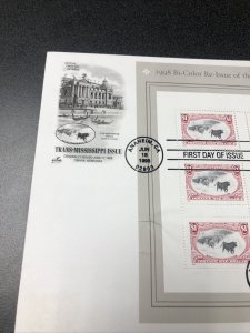 US 3210 Re-Issue Of 1898 Trans-Mississippi Souvenir FDC On Artcraft Envelope