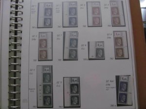 Germany 1941-44 MNH HITLER ALBUM ALMOST EVERY POSSIBILITY UNIQUE 63 PICTURE(118)