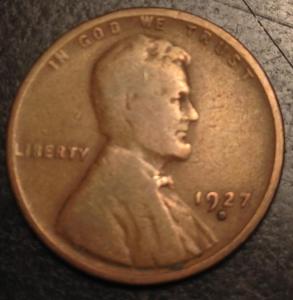 1927 D Lincoln Wheat Cent #D224