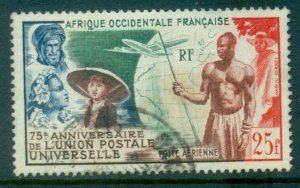 French West Africa 1949 UPU 75th Anniv. MUH