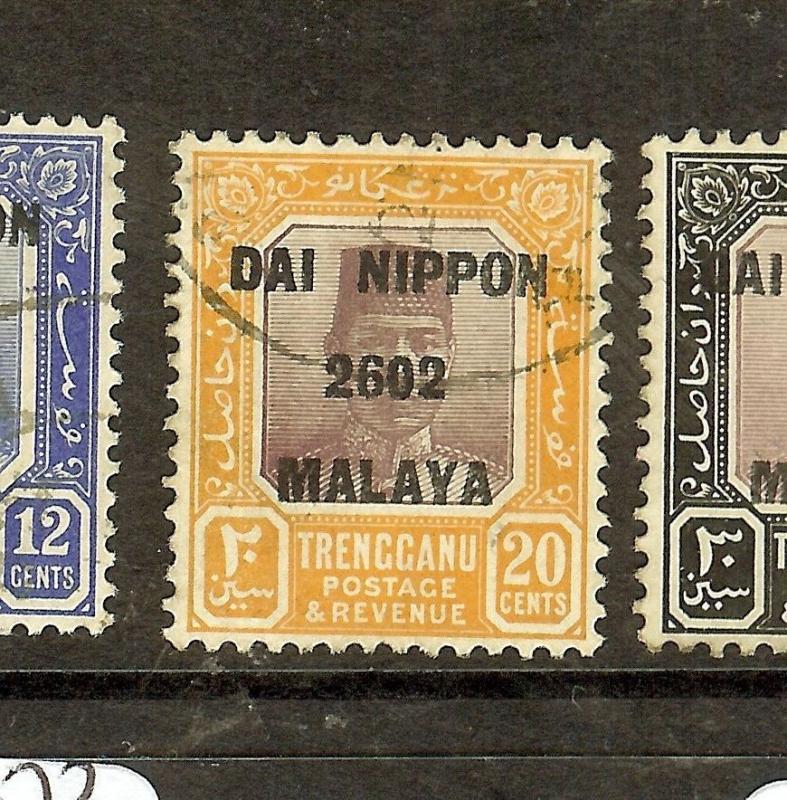 MALAYA PERAK (P1710B)JAPANESE OCCUPATION TRENGGANU DN 20C  SGJ129  VFU