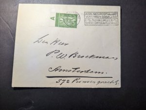 Netherlands 1923 Accession of Queen Wilhelmina