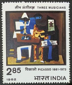 INDIA 1982 PICASSO  SG11037. UNMOUNTED MINT