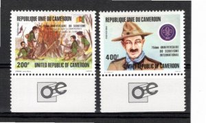 Cameroon 1982 MNH Sc 719-20