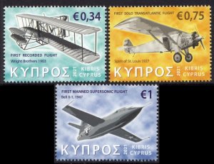 CYPRUS 2021 AIRCRAFTS AVIONS FLUGZEUGE WRIGHT BELL X-1 SPIRIT ST LOUIS