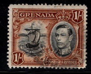 GRENADA Scott 139 USED KGVI 1942 stamp perf 12.5