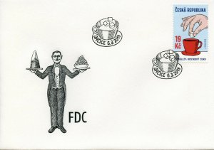 Czech Republic 2019 FDC Sugar Cube Czech Invention 1v Set Cover Stamps