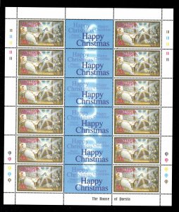 ST. LUCIA SC# 1111-12 2 SHEETS/12 WITH LABEL FVF/MNH