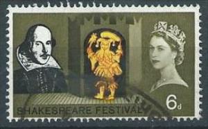 GB 1964 Shakespeare: Feste (Twelfth Night)  6d. multicoloured SG 647 SC 402 M...