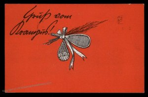 Austria 1940 Gruss vom Krampus Devil Ostmark Christmas Card WWII 93285