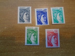 France  # 1560-61/1565/1568/1570  MNH