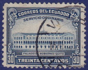 Ecuador - 1944 - Scott #439 - used - Government Palace