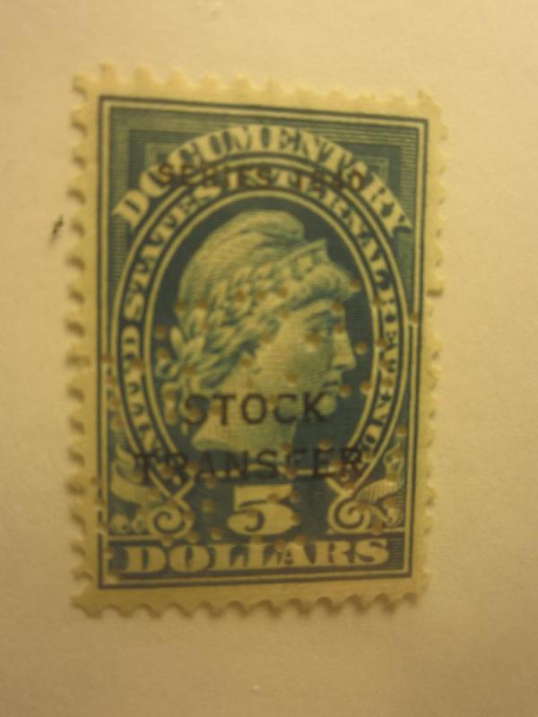 U.S. Scott #RD16 Revenue Stamp - Used Single