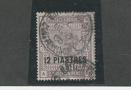 Great Britain Offices Turkey, Postage Stamp, #11 Used, 1903