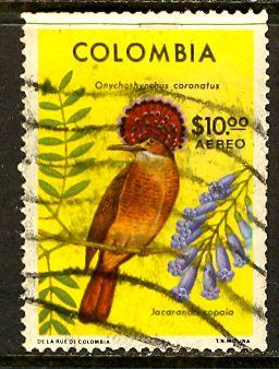 Colombia; 1977: Sc. # C647: O/Used Single Stamp