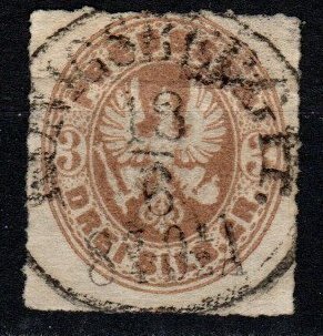 Prussia #20 F-VF Used (X3591)