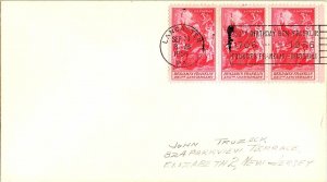 VINTAGE US SLOGAN CANCEL COVER 250th BIRTHDAY BEN FRANKLIN 1706 - 1956